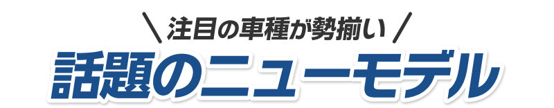 ���ڂ̎Ԏ킪������ �b��̃j���[���f��